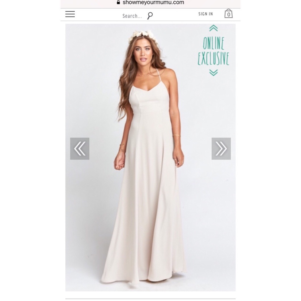 Godshaw Goddess Gown ~ Show me the ring crisp